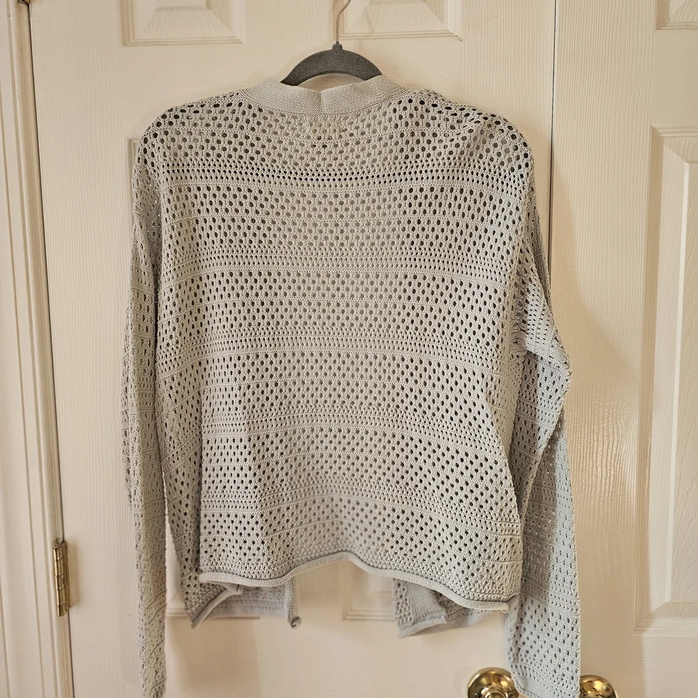 Nicole Miller Blue-Grey Sweater - Picture 3 of 3